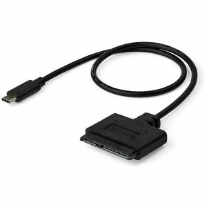 StarTech.com Adaptateur USB 3.1 (10 Gb/s) pour disque dur SATA III de 2,5" avec USB-C et UASP - Noir