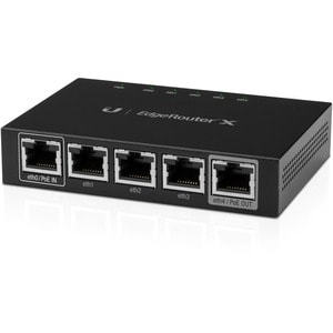 Ubiquiti Advanced Gigabit Ethernet Router - 5 Ports - PoE Ports - Gigabit Ethernet - Desktop