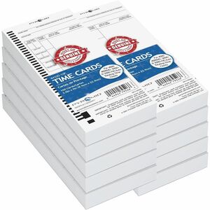 Pyramid Time Card - Recycled - 1000 / Pack