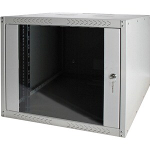Digitus DN-19 07-U-EC 7U Rackschrank - 482,60 mm Rack Width - Grau - Glas, Stahl