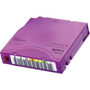 Cartuccia Dati HPE LTO-6 - WORM - Con etichetta20 Confezione - 2,50 TB (Nativo) / 6,25 TB (Compressi) - 846 m Tape Length