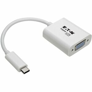 Eaton Tripp Lite Series USB-C to VGA Adapter with Alternate Mode - DP 1.2 - USB/VGA for Video Device, Graphics Card, Proje