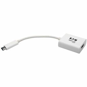 Eaton Tripp Lite Series USB 3.2 Gen1 Type-C to HDMI 4K Adapter with Alternate Mode - DP 1.2, White - HDMI - 1 x HDMI Outpu