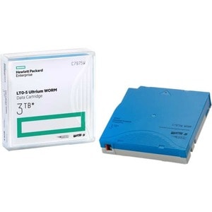 HPE LTO Ultrium 5 Data Cartridge with Custom Barcode Labeling - LTO-5 - Labeled - 1.50 TB (Native) / 3 TB (Compressed) - 8