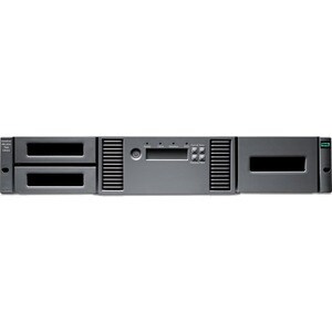 HPE StoreEver MSL2024 0-drive Tape Library