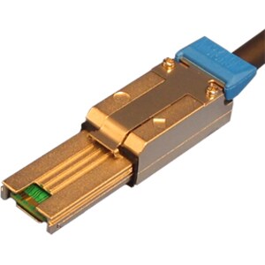 HPE 2 m SAS Data Transfer Cable - First End: 1 x 26-pin SFF-8088 Mini-SAS - Second End: 1 x 26-pin SFF-8088 Mini-SAS