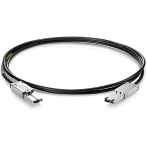 HPE 2 m SCSI Data Transfer Cable - First End: 1 x 26-pin SFF-8088 Mini-SAS - Second End: 1 x 26-pin SFF-8088 Mini-SAS