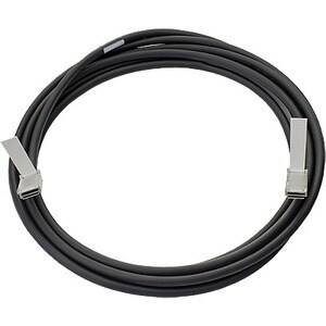 HPE 5 m QSFP+ Network Cable for Network Device - First End: 1 x QSFP+ Network - Second End: 1 x QSFP+ Network - Black