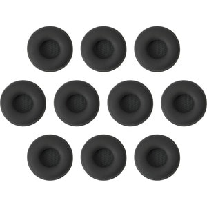 Jabra Ear Cushion - 10 Pack - Black - Leatherette