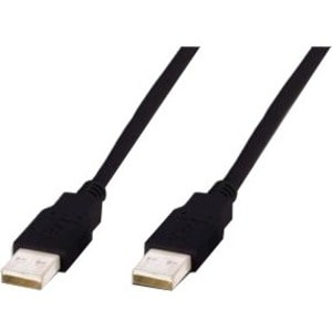 Assmann 1 m USB Data Transfer Cable for Notebook, Hub - First End: 1 x USB 2.0 Type A - Male - Second End: 1 x USB 2.0 Typ