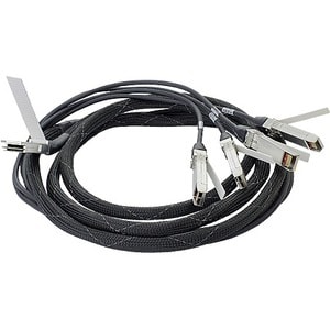 HPE 3 m QSFP+/SFP+ Network Cable for Network Device - First End: 4 x SFP+ Network - Second End: 1 x QSFP+ Network - Splitt