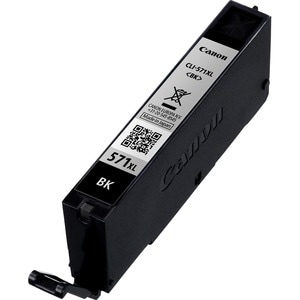 Canon CLI-571BK XL Original High Yield Inkjet Ink Cartridge - Black - 1 / Pack - 4425 Pages