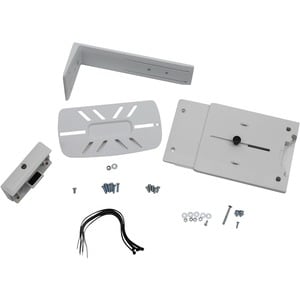 Ergotron Mounting Shelf for Scanner, Flat Panel Display - White - 17" to 24" Screen Support - 1.54 lb Load Capacity - 75 x
