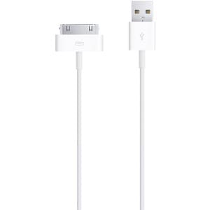 Apple 1 m Proprietary/USB Data Transfer Cable for iPod, iPhone, iPad - 1 - First End: 1 x USB 2.0 Type A - Male - Second E