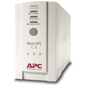APC by Schneider Electric Back-UPS BK650EI Standby UPS - 650 VA/400 W - 8 Hour Recharge - 2.40 Minute Stand-by - 220 V AC 