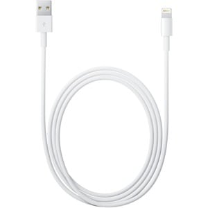 Apple Lightning to USB Cable (2m) - 6.56 ft Lightning/USB Data Transfer Cable for iPad, iPhone, iPod - First End: 1 x Ligh