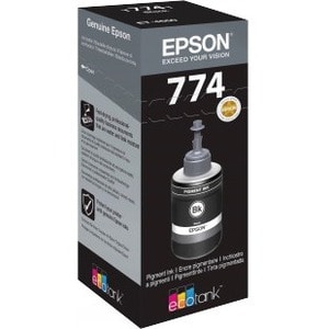 Epson T7741 Ink Refill Kit - Black - OEM - Inkjet - 6000 Pages - 140 mL - 1