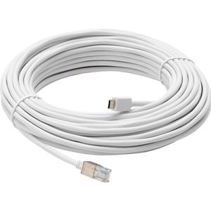 AXIS F7315 Cable White 15m - 49.21 ft RJ-12 Phone Cable for Phone - First End: 1 x RJ-12 Phone - Male - Second End: 1 x RJ