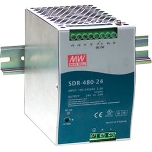 B+B SmartWorx 480W Single Output Industrial Din Rail With PFC Function - DIN Rail - 120 V AC, 230 V AC, 370 V DC Input - 2