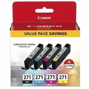 Canon Original Inkjet Ink Cartridge - Cyan, Magenta, Yellow, Black - 4 / Pack - Inkjet - 4 / Pack