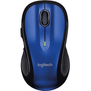 Logitech Wireless Mouse M510 - Laser - Wireless - Radio Frequency - Blue - USB - 1000 dpi - Scroll Wheel - 7 Button(s) - S