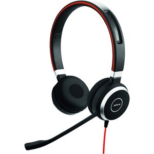 Jabra EVOLVE 40 Com fios Headset Estéreo Fone de ouvido - Binaural - Supra-aural - Cancelamento de ruído Microphone - Canc