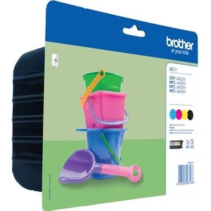 Brother Innobella LC221VALBP Original Inkjet Ink Cartridge - Black, Cyan, Magenta, Yellow - 4 / Pack - 260 Pages