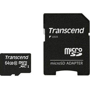 Transcend Premium 64 GB Class 10/UHS-I microSDXC - 300x Speichergeschwindigkeit