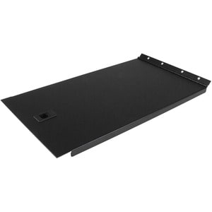 StarTech.com Blanking Panel - 6U - Hinged Rack Panel - 19in - Steel - Black - TAA Compliant - Tool-less Installation - Ste