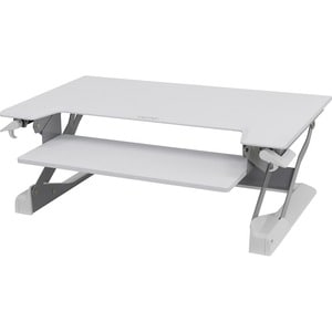 Ergotron WorkFit-TL Workstation - Rectangle Top - Height Adjustable - 952.50 mm Table Top Width x 635 mm Table Top Depth -