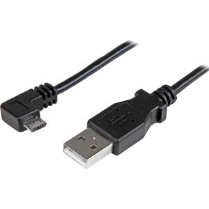StarTech.com 1,8m (6 ft.) Micro-USB Charge-and-Sync Cable - Right-Angle Micro-USB - M/M - USB to Micro USB Charging Cable 
