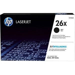 HP 26X Original High Yield Laser Toner Cartridge - Black Pack - 9000 Pages