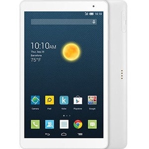 Alcatel Pop (10) Tablet - 1 GB - 8 GB Storage - Android 5.0 Lollipop - White - Quad-core (4 Core) 1.20 GHz - 2 Megapixel F