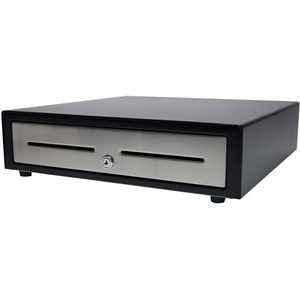 apg Standard- Duty 16â€ Electronic Point of Sale Cash Drawer | Vasario Series VBS320-BL1616 | Printer Compatible | Plasti