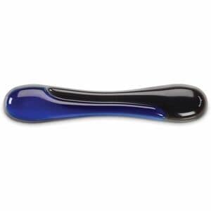 Kensington Duo Gel Keyboard Wrist Rest - Blue - Black & Blue - Gel - TAA Compliant