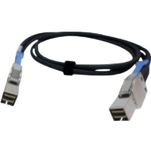 QNAP CAB-SAS05M-8644 Mini-SAS Data Transfer Cable - First End: 1 x SFF-8644 Mini-SAS HD - Male - Second End: 1 x SFF-8644 