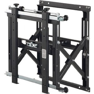 Fixation murale Erard Pro Push-pull pour Ecran Plat - Noir - 116,8 cm à 152,4 cm (60") - 30 kg Max - 400 x 200, 300 x 400,