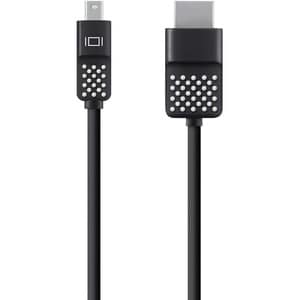 Belkin Mini DisplayPort to HDMI Cable, 4k - 11.81 ft HDMI/Mini DisplayPort A/V Cable for Audio/Video Device, Tablet, HDTV,