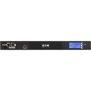 Eaton ATS rack PDU, 1U, (2) 5-15P input, 1.44 kW max, 120V, 12A, 10 ft cord, Single-phase, Outlets: (10) 5-15R - NEMA 5-15