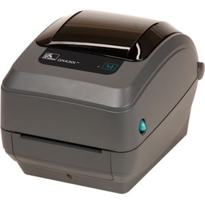Zebra GX430t Desktop Thermal Transfer Printer - Monochrome - Label Print - USB - Serial - Parallel - 103.89 mm (4.09") Pri
