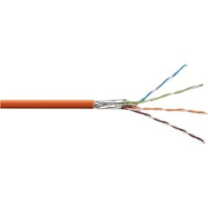 Digitus CAT 7 S/FTP Verlegekabel, 500 m, Simplex, Dca-s1a,d0,a1. Kabellänge: 500 m, Kabelstandard: Cat7, Kabelschirmung: S