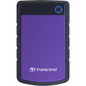 Transcend StoreJet 25H3P 2 TB Portable Hard Drive - 2.5" External - SATA - Purple - USB 3.0 - 5400rpm - 1