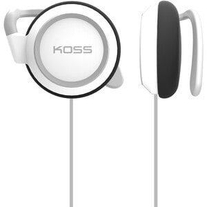 Koss KSC21 Earphone - Stereo - White - Mini-phone (3.5mm) - Wired - 36 Ohm - 50 Hz 18 kHz - Over-the-ear - Binaural - Supr