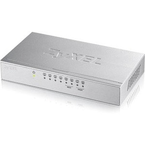 ZYXEL GS-108B v3 8 Ports Ethernet Switch - Gigabit Ethernet - 10/100/1000Base-T - 2 Layer Supported - Twisted Pair - Deskt