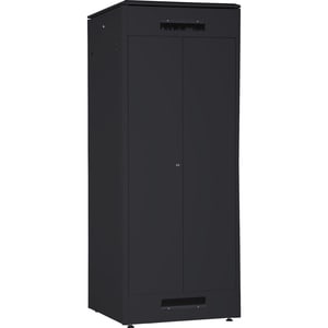 Digitus Unique 42U Floor Standing Rack Cabinet - 482.60 mm Rack Width - 482.60 mm Rail Depth - Black - Aluminium - 600 kg 