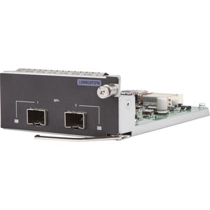 HPE 5130/5510 10GbE SFP+ 2-port Module - For Data Networking, Optical NetworkOptical Fiber10 Gigabit Ethernet - 10GBase-X 