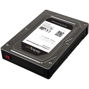 StarTech.com 2.5" to 3.5" SATA Aluminum Hard Drive Adapter Enclosure with SSD / HDD Height up to 12.5mm - Turn a 2.5" SATA