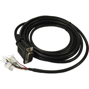 CradlePoint Serial DB9 To GPIO Cable, 3M - 9.84 ft Serial Data Transfer Cable - First End: 1 x 9-pin DB-9 Serial