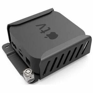 Compulocks AppleTV Secure Bracket - AppleTV Halterung (4./5./6.Gen.) - Schwarz - 75 x 75 VESA-Montagemuster - hochwertige 