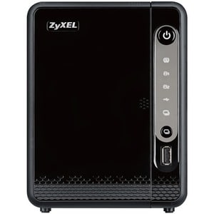 ZYXEL NAS326 2 x Total Bays NAS Storage System - Marvell ARMADA 380 Single-core (1 Core) 1.30 GHz - DDR3 SDRAM Desktop - S